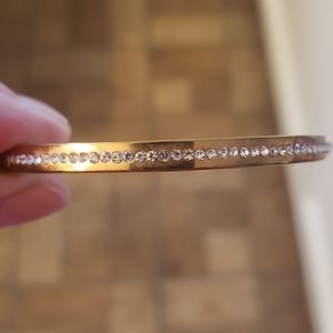 Kate Spade gold diamond tennis bracelet